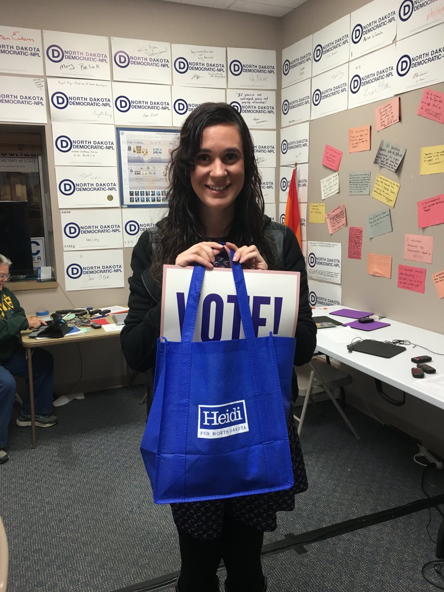 Heidi Heitkamp Volunteer winner!