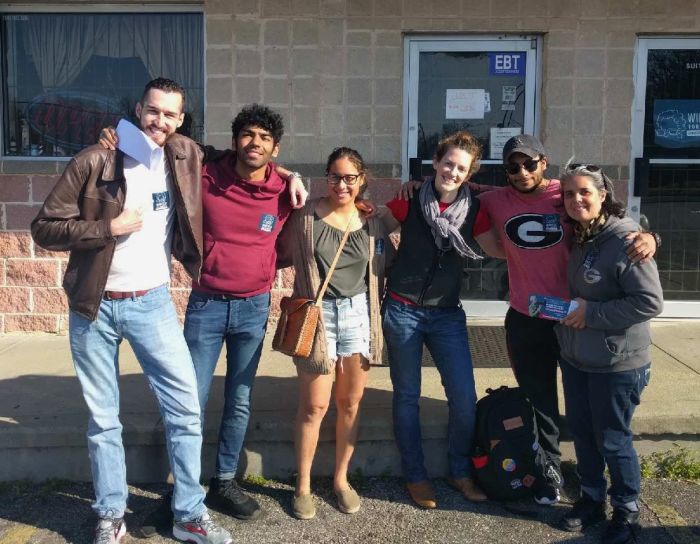 Georgia volunteers for prof Richard Dien Winfield